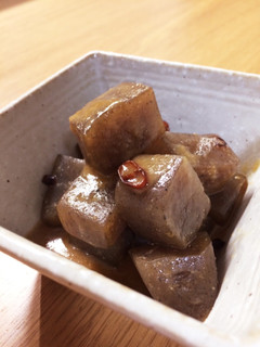 こんにゃくのピリ辛味噌煮-レシピのメイン写真