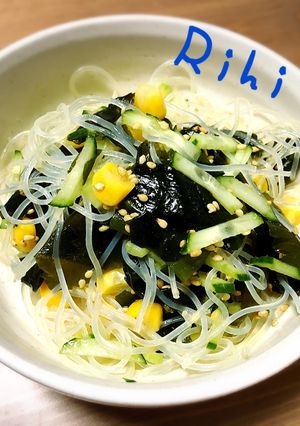 春雨コーンサラダ-レシピのメイン写真