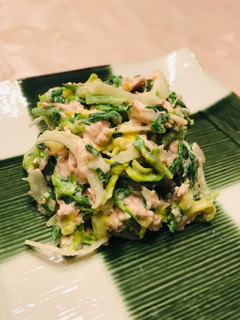 セロリの葉っぱサラダ-レシピのメイン写真