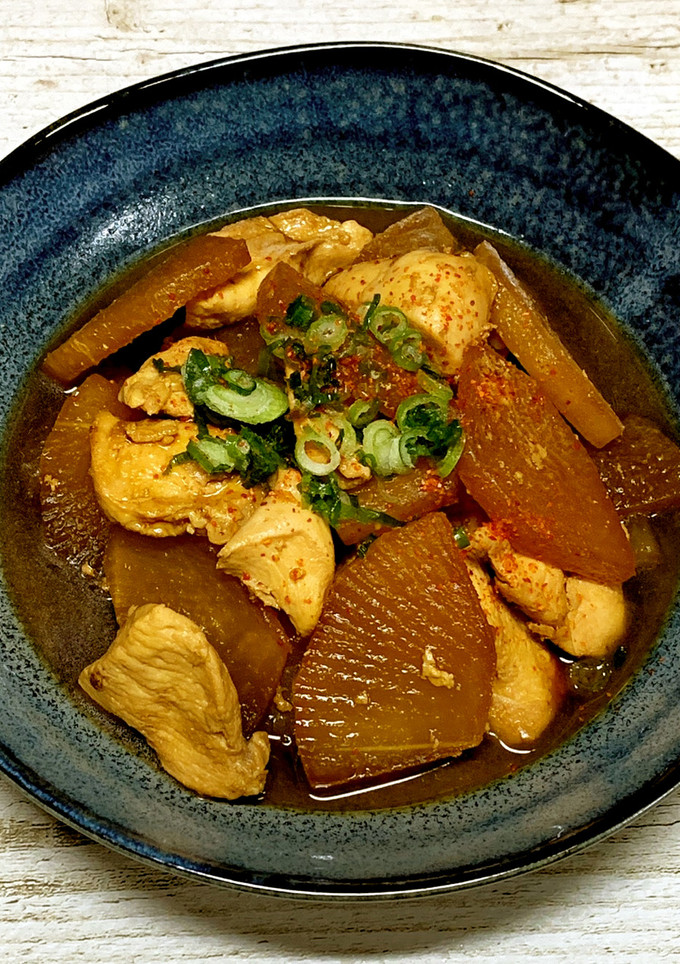 超簡単♪旨うま大根と鶏肉の炒め煮♪-レシピのメイン写真