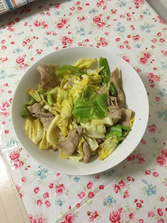 豚バラとキャベツのレモン炒め-レシピのメイン写真