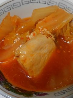 鶏肉と白菜のチリソース煮-レシピのメイン写真