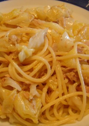 ☆キャベツとツナの簡単パスタ☆-レシピのメイン写真