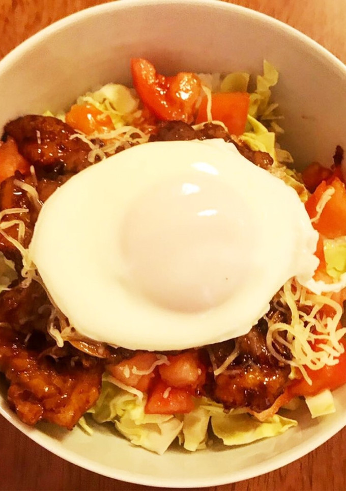 唐揚げリメイク！めんつゆで簡単唐揚げ丼★-レシピのメイン写真