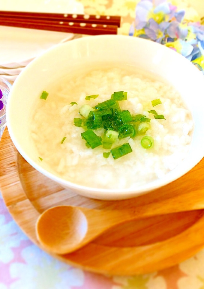 白だしと昆布茶のお粥-レシピのメイン写真