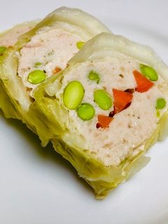 白菜ロールのチキンテリーヌ-レシピのメイン写真