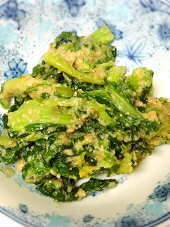 菜花のごま味噌和え-レシピのメイン写真