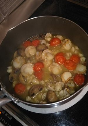 鶏軟膏のアヒージョ-レシピのメイン写真