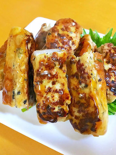 竹輪のつくね焼き❃節約&ダイエットにも!-レシピのメイン写真