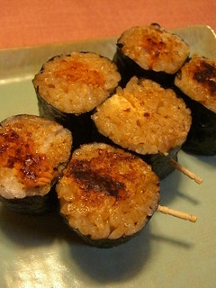 ひとくち焼きおにぎり団子-レシピのメイン写真
