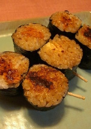 ひとくち焼きおにぎり団子-レシピのメイン写真