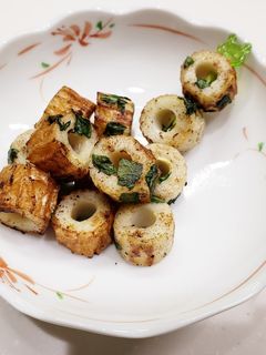 超簡単☆竹輪と大葉のマヨネーズ焼き-レシピのメイン写真