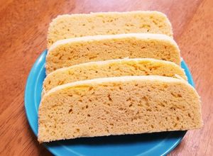 タッパでレンチン、おからパウダー蒸しパン-レシピのメイン写真