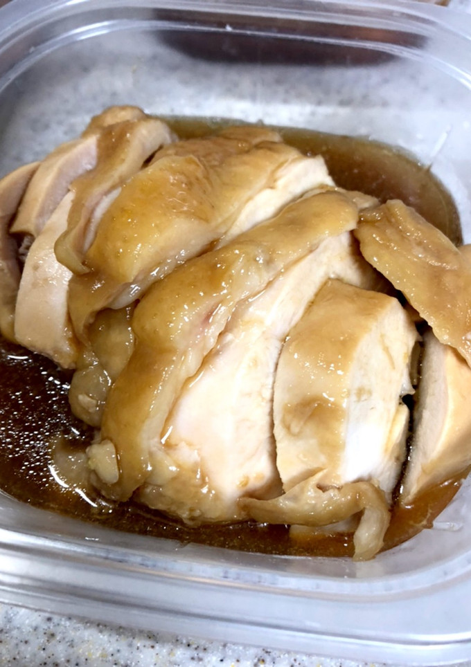 鶏むね肉のさっぱり煮（冷凍可）-レシピのメイン写真