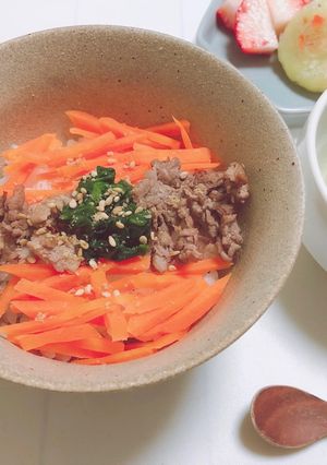 【離乳食 後期】取り分け ビビンバ風-レシピのメイン写真