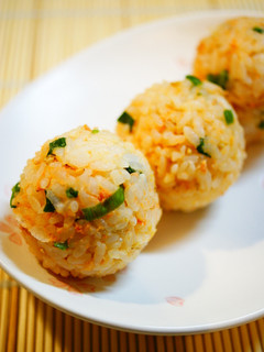 ✿ねぎ味噌鮭おにぎり✿-レシピのメイン写真