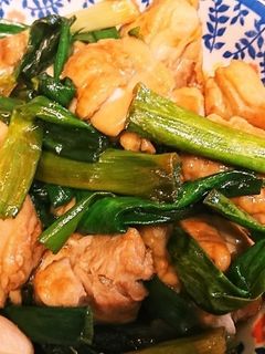 簡単☆鶏とネギと甘辛炒め-レシピのメイン写真