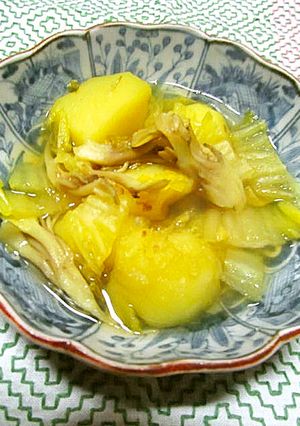 ❖白菜と舞茸とじゃが芋のカレースープ❖-レシピのメイン写真
