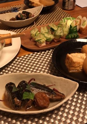 さんまの梅煮　※圧力なべ-レシピのメイン写真