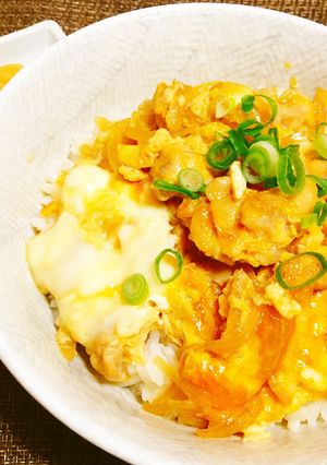一度に４人分♪トロトロ卵のつゆだく親子丼-レシピのメイン写真