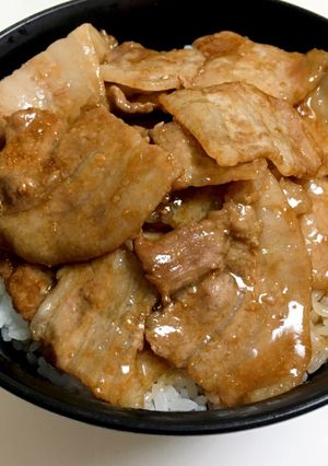 甘辛ジューシー豚丼-レシピのメイン写真