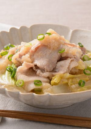 白菜と豚肉のみぞれ煮-レシピのメイン写真