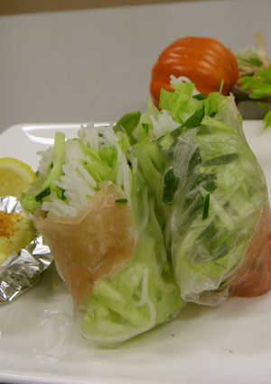 生春巻き(健康食)-レシピのメイン写真
