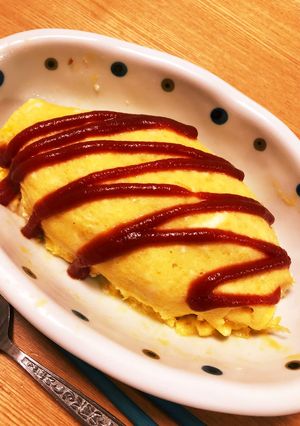 15分で。包まない！焦げない！オムライス-レシピのメイン写真