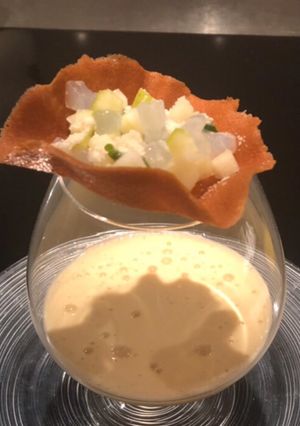 りんごのエスプーマ ココナッツ 青リンゴ-レシピのメイン写真