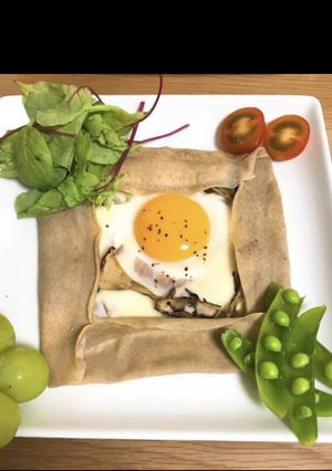 そば粉のガレットレシピ-レシピのメイン写真