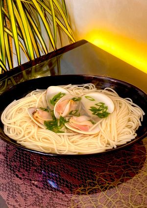 蛤にゅうめん-レシピのメイン写真