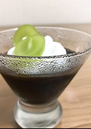オオバコのコーヒーゼリーレシピ-レシピのメイン写真