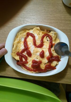 炊飯器で簡単☆子供も大好き！オムライス♪-レシピのメイン写真