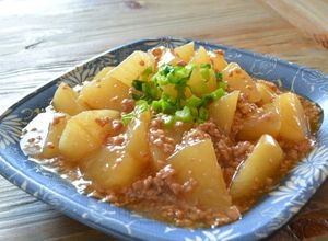 ＊聖護院大根のとろ～り挽き肉あん＊-レシピのメイン写真