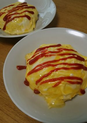 お手軽オムライス-レシピのメイン写真