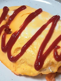 レンジだけで!簡単時短オムライス♪-レシピのメイン写真