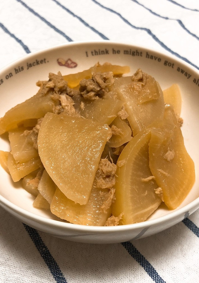 大根とツナのしみしみ炒め煮♪-レシピのメイン写真