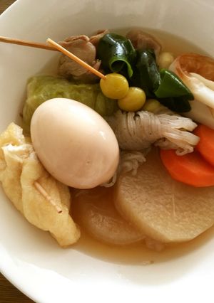 おでんの卵♡煮込まず小麦色の肌-レシピのメイン写真