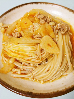 作り置き☆簡単えのきと白菜の麻婆炒め-レシピのメイン写真