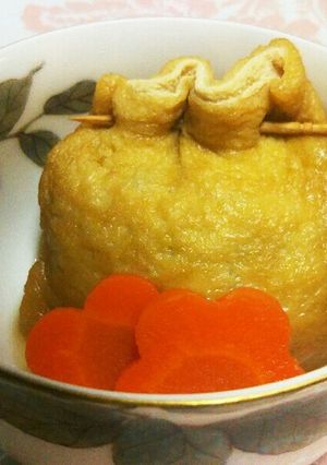 卯の花入り油揚げの袋煮-レシピのメイン写真