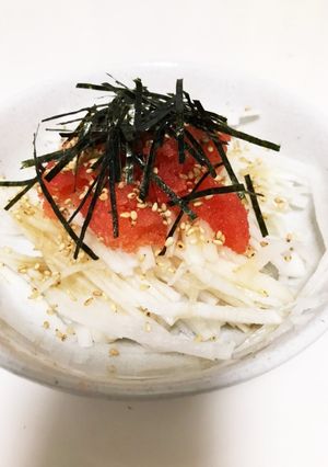サッと一品！大根と明太子のサラダ-レシピのメイン写真