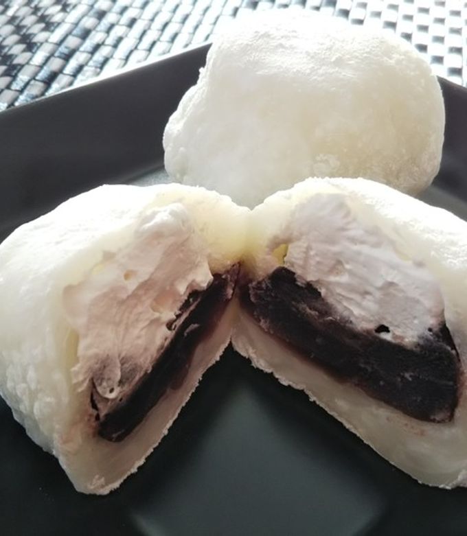 ホイップあん大福-レシピのメイン写真