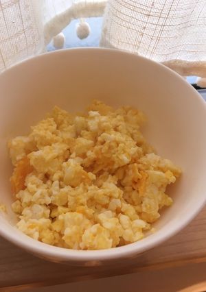 レンジで簡単！ゆで卵のみじん切り♡-レシピのメイン写真