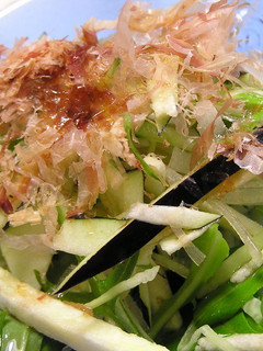 なすと水菜のサラダ-レシピのメイン写真