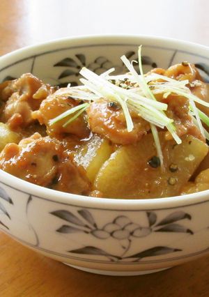 鶏もも肉と大根の香味醤油煮-レシピのメイン写真