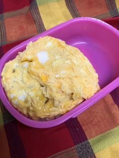 レンジでオムライス-レシピのメイン写真