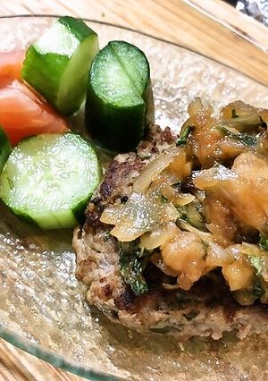 カラルー入りハンバーグ-レシピのメイン写真