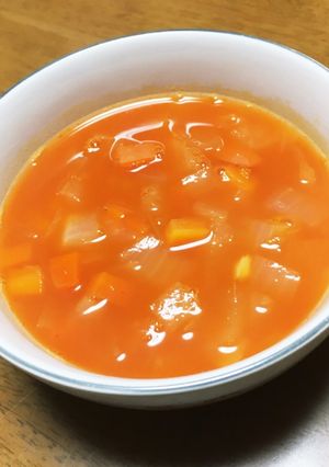トマトなしで簡単ミネストローネ-レシピのメイン写真