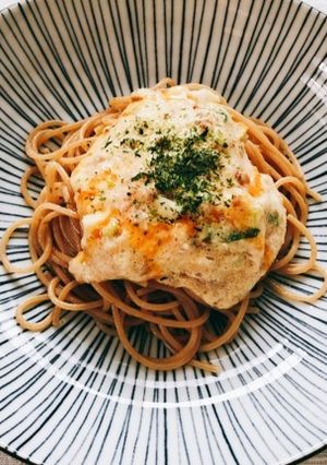 和風とろろパスタ~Wそば使用~-レシピのメイン写真