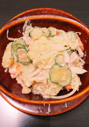 翌日も美味しい♡﻿コンソメポテサラ-レシピのメイン写真